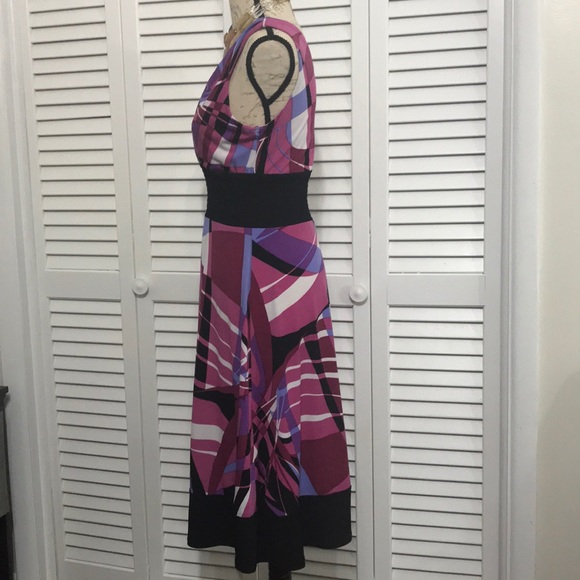 Rabbit Rabbit Rabbit Abstract Dress - Picture 2 of 4